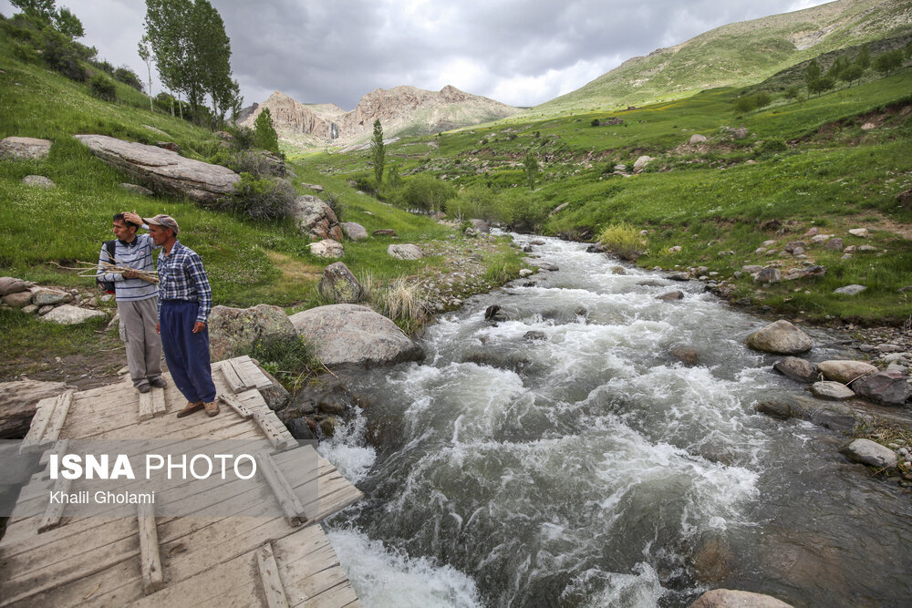 طبیعت آبشار خرگولان آذربایجان شرقی