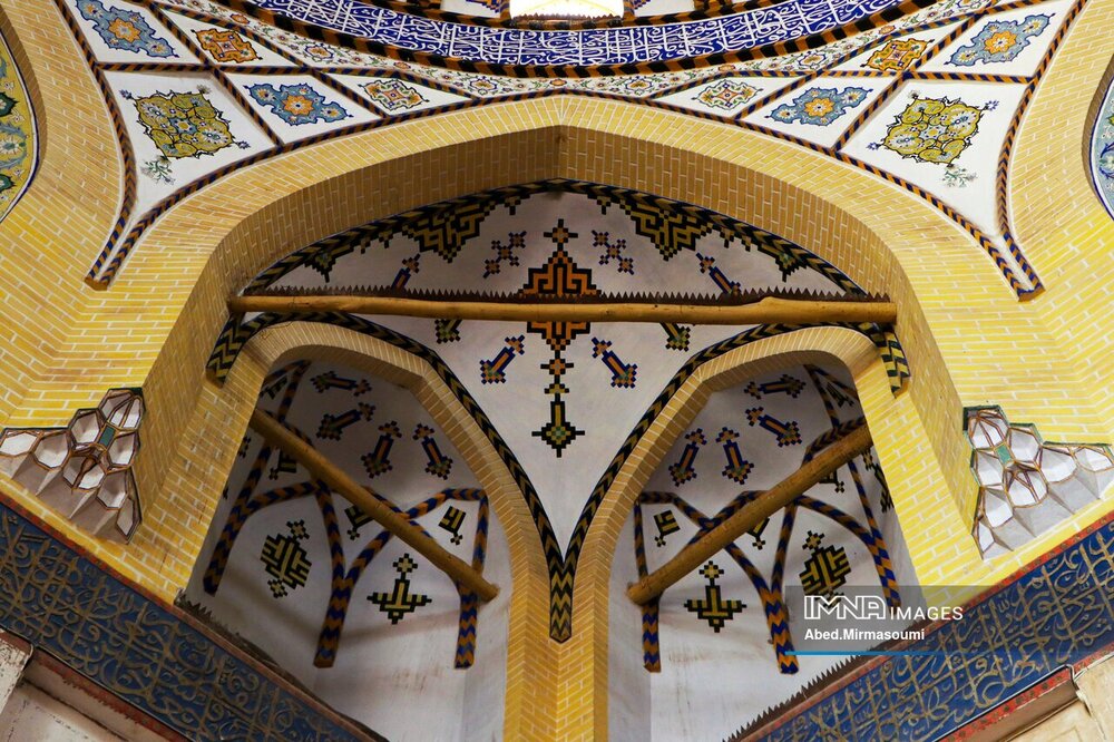 مسجد سلطان سمنان، دیدنی!  + تصاویر شگفت انگیز