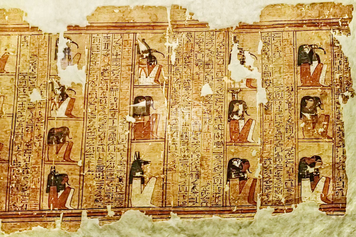 کتاب مردگان؛  راهنمای دنیای مردگان به زبان مصری!  / قدیمی ترین کتاب مصر