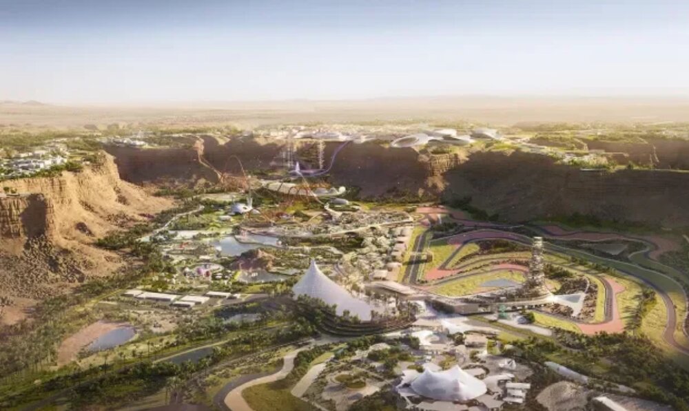 بزرگترین شهربازی جهان در عربستان سعودی در حال ساخت است