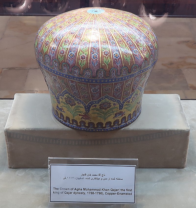 تاج سلطنتی آقا محمد خان قاجار
