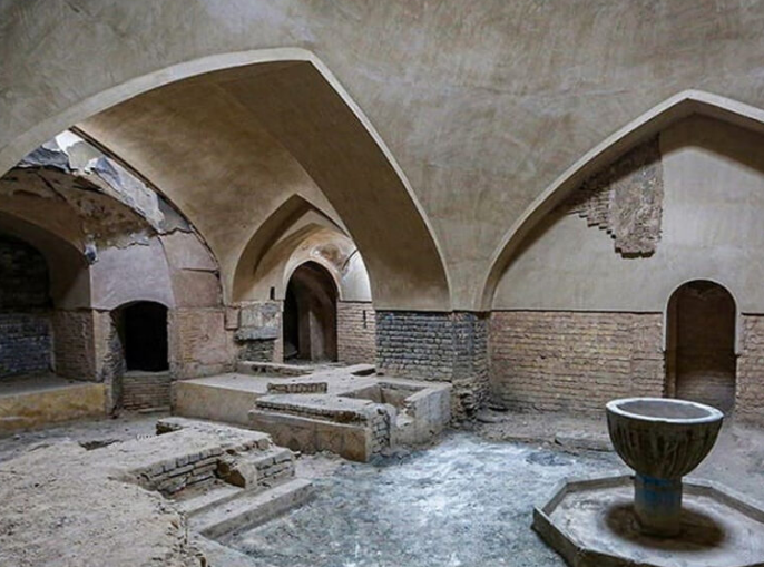 حمام عجیبی در اصفهان
