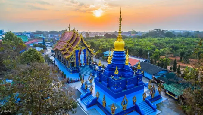 زیباترین معبد بودایی در تایلند