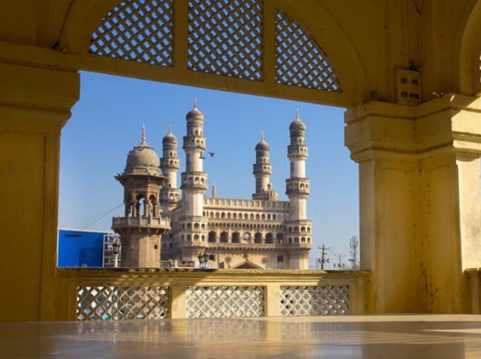 باشکوه ترین مسجد تاج در حیدرآباد هند