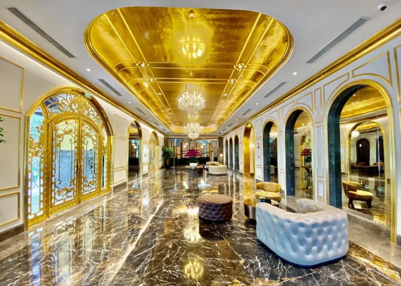 زیباترین هتل ویتنام / هتل گلدن;  اقامتی درخشان در یک قصر طلای 24 عیار