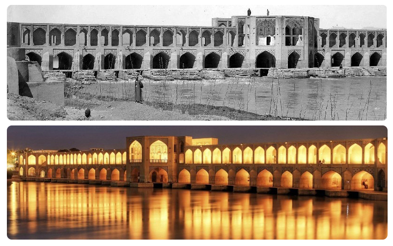 زیباترین پل اصفهان / پل خواجو;  جاذبه ای که حتما باید دید