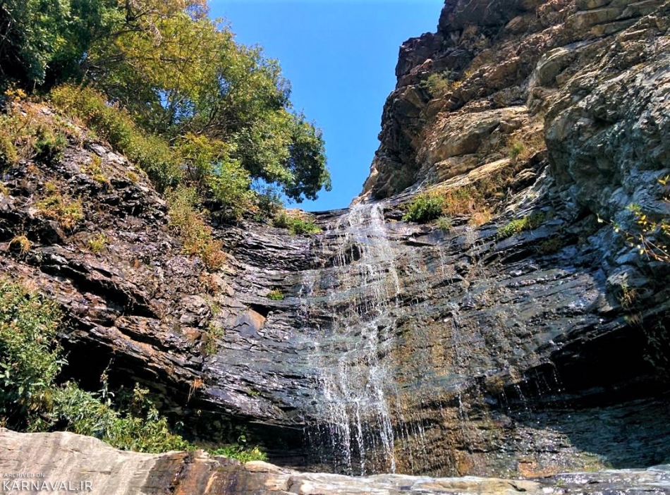 آبشار کلوگان درجه یک در لواسان