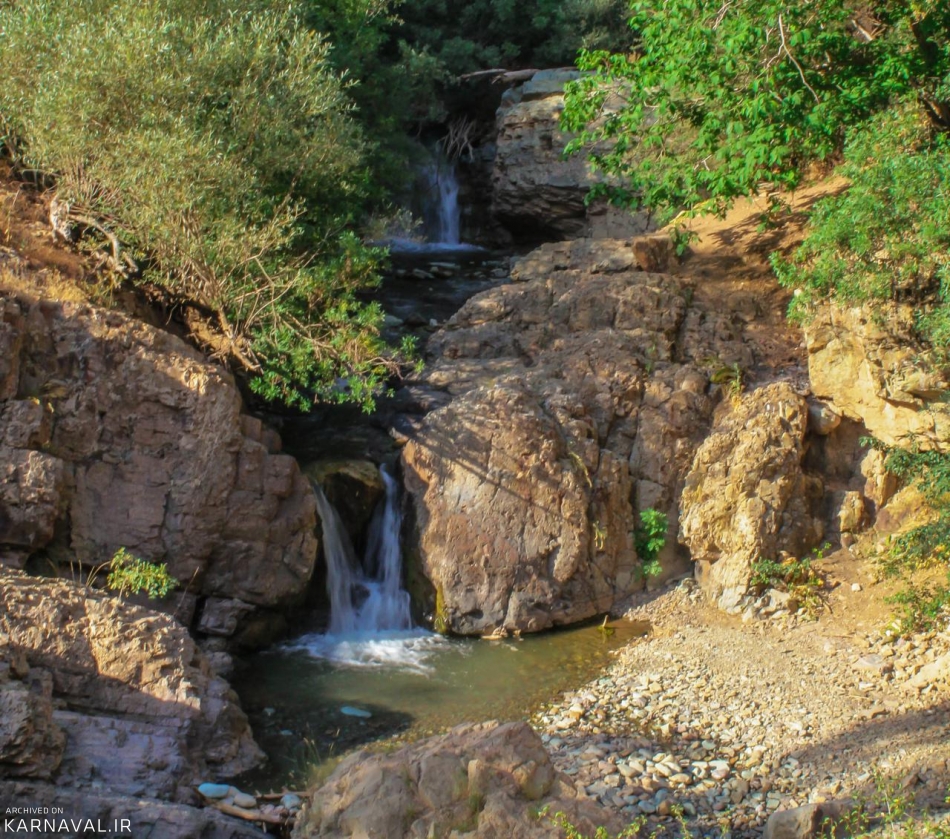 آبشار کلوگان درجه یک در لواسان