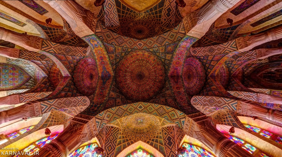 مسجد نصیرالملک;  یک جاذبه فوق العاده و رنگارنگ