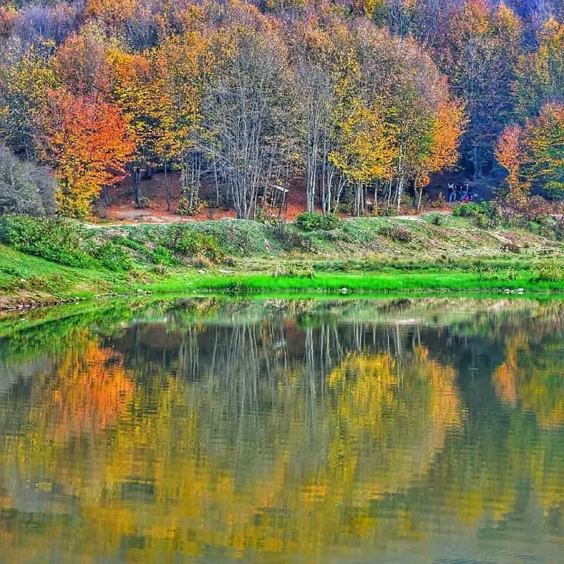 دریاچه وستان؛  دیدنی ترین دریاچه گیلان