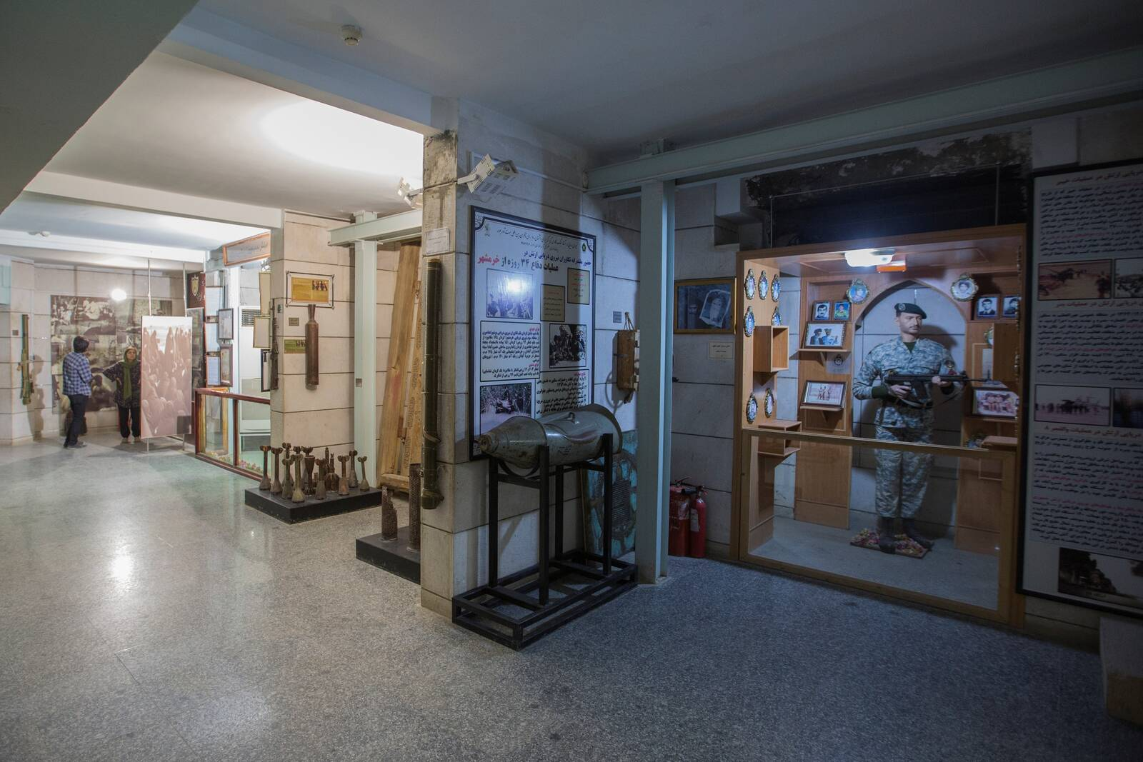 موزه گردی جالب در موزه نظامی خرمشهر