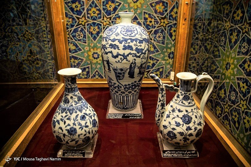 زیباترین چینی های ایران در موزه چینی خانه اردبیل