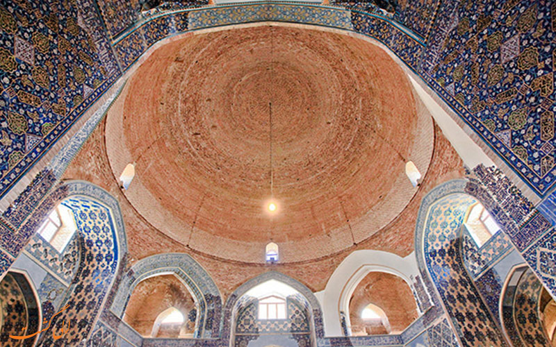 مسجد آبی؛  دیدنی ترین مسجد تبریز