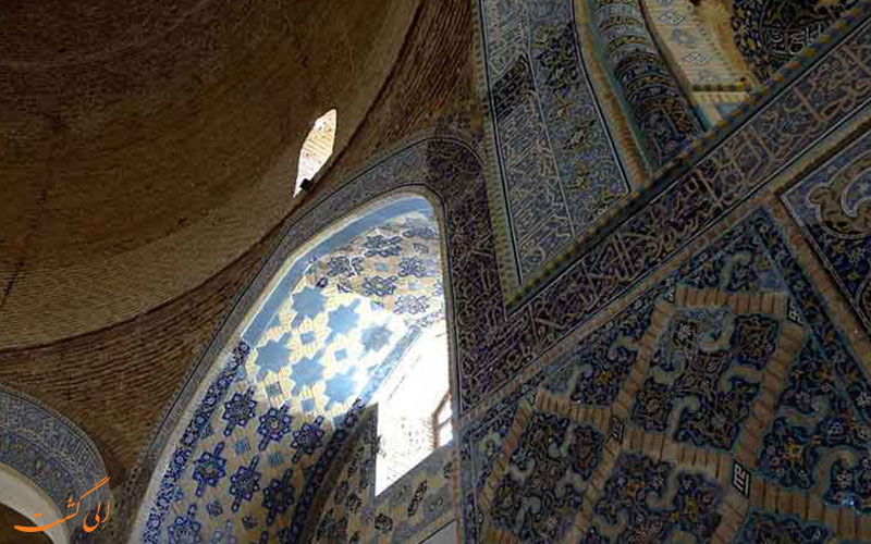 مسجد آبی؛  دیدنی ترین مسجد تبریز