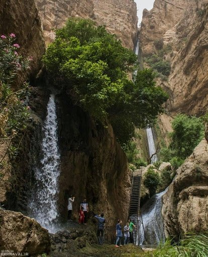 تور آبشار کرمانشاه / آبشار پیران;  یک جاذبه خاص و دیدنی