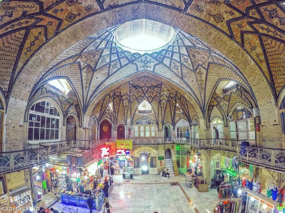 بازار تهران;  یک جاذبه بدیع و خاص