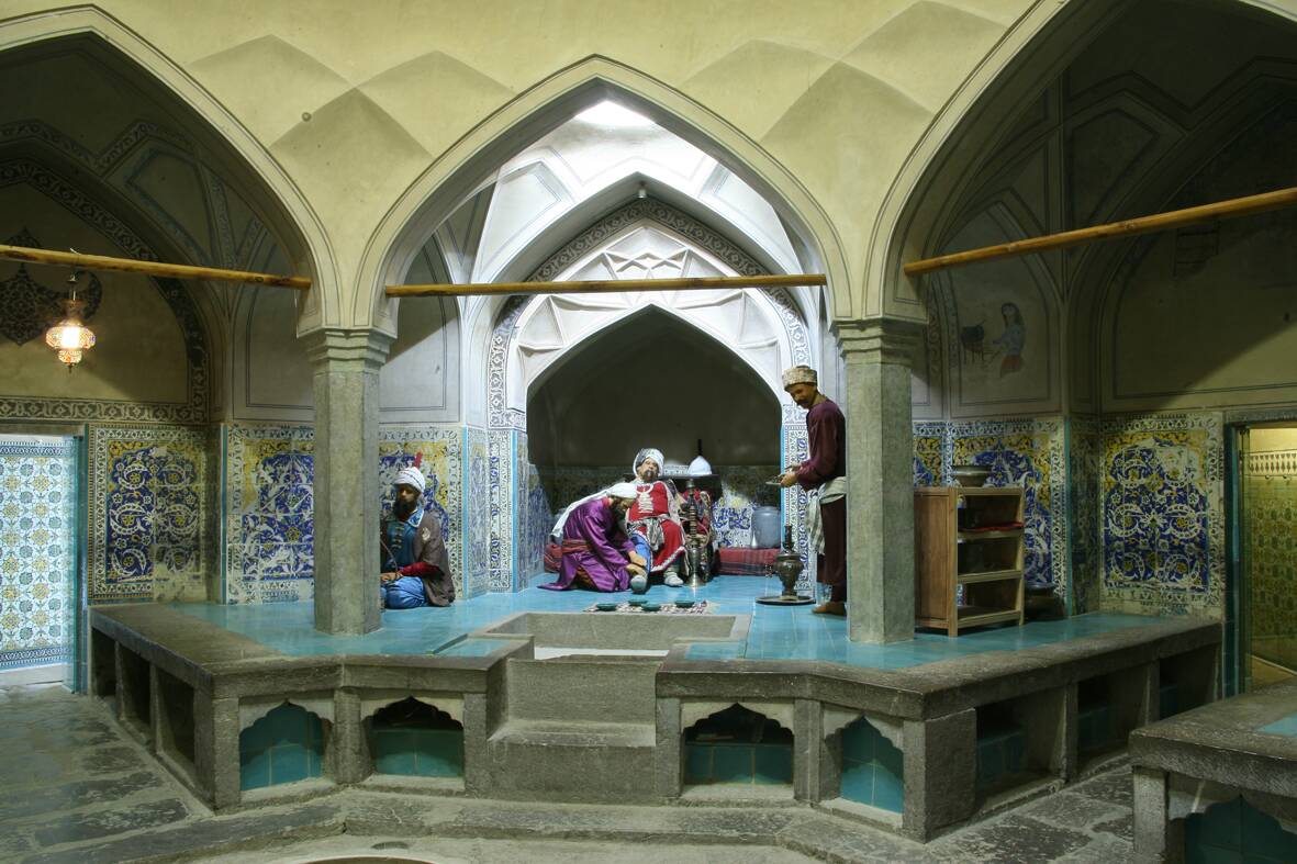 حمام 300 ساله اصفهان / بنای تاریخی حمام علی قلی آقا