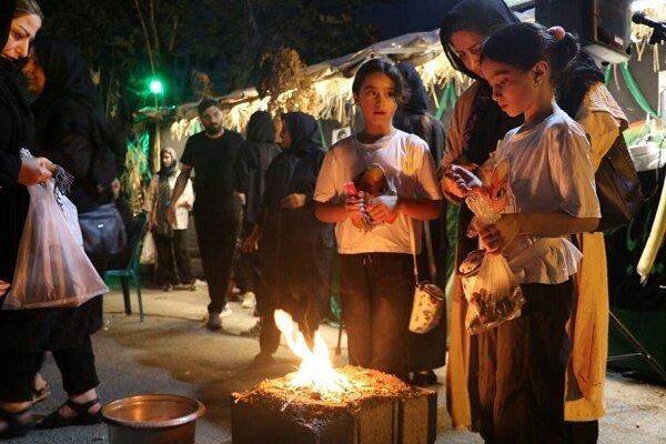 برگزاری مراسم سنتی چهل منبر در لاهیجان + عکس