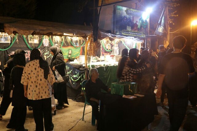 برگزاری مراسم سنتی چهل منبر در لاهیجان + عکس