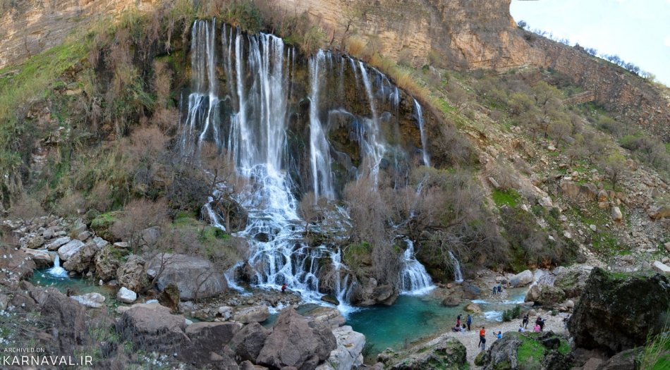 آبشار شگفت انگیز / آبشار شوی در دزفول