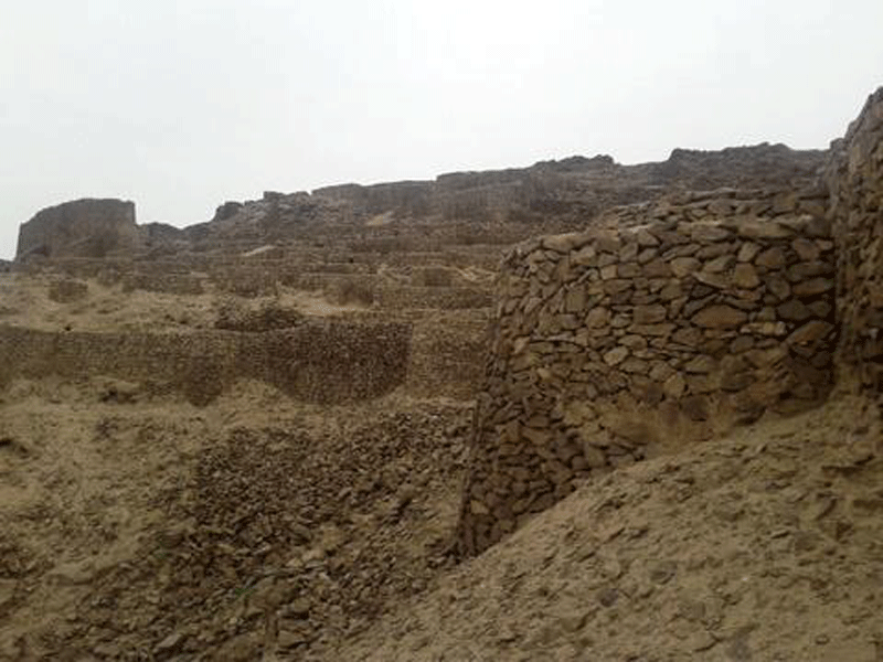 قلعه تاریخی شاهدژ در نبندان