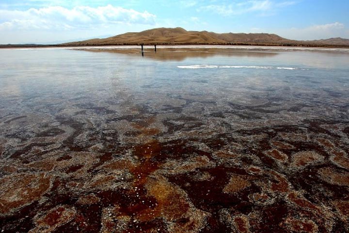 دریاچه ای خاص در اصفهان
