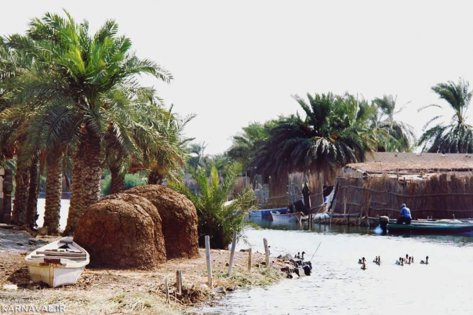 تور دهکده روستای سراکیه خوزستان