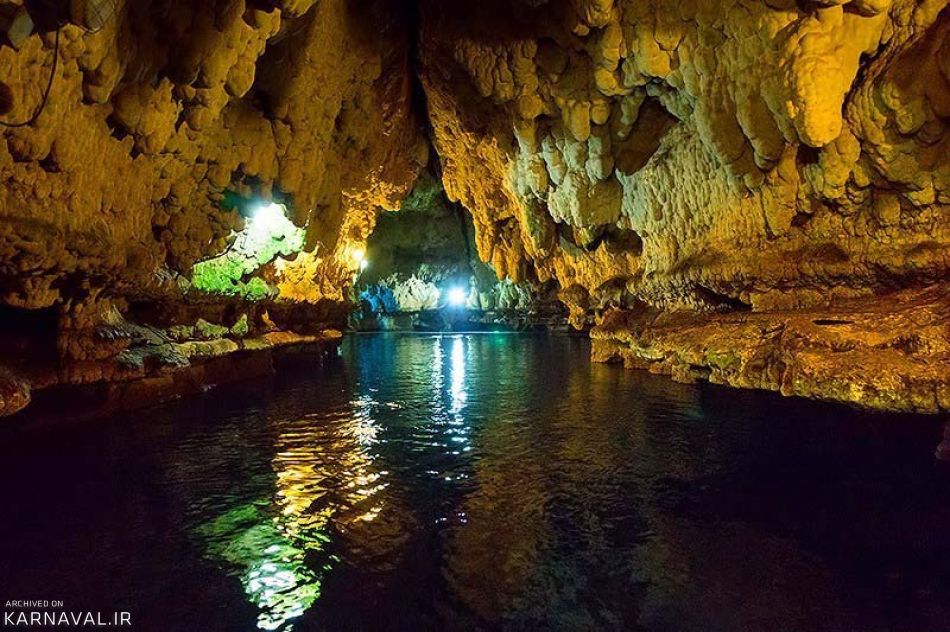 غار سهولان;  جاذبه ای جالب و زیبا در مهاباد