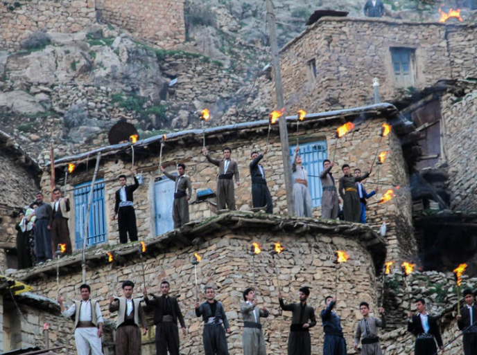 ماسوله کردستان;  روستای پلکانی پلنگان