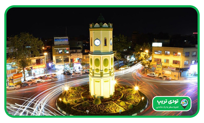 میدان ساعت ساری