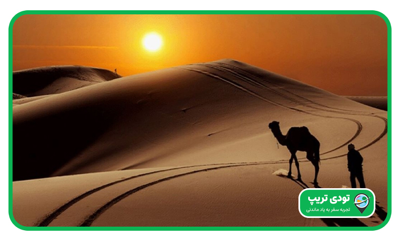 خطرات آفتاب، آتشی در میانه روز در کویر ورزنه