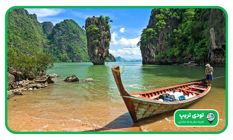 قایق‌سواری در خلیج فانگ نا