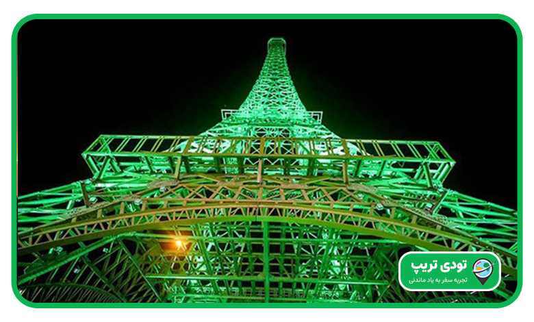 مجسمه برج ایفل کیش