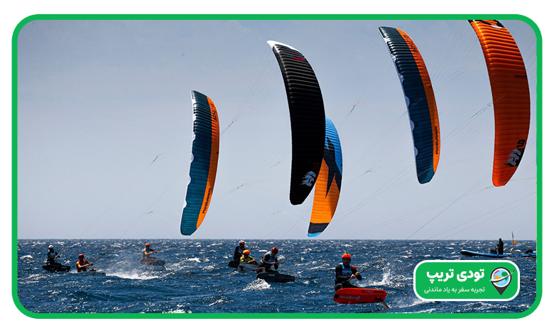 کایت بوردینگ در کیش