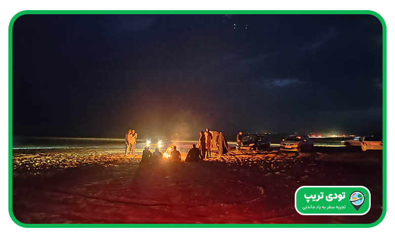 کویر ورزنه در پاییز